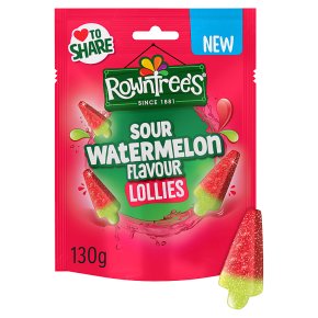 Rowntree's Sour Watermelon Flavour Lollies