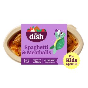 Little Dish Spaghetti and Meatballs