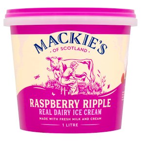 Mackie's Raspberry Ripple Ice Cream