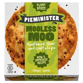 Pieminister Mooless Moo Plant Based 'Steak' Craft Ale Pie