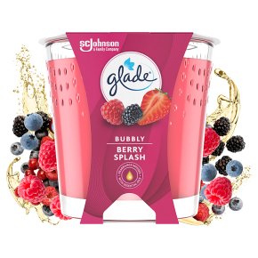 Glade Small Scented Candle Bubbly Berry Splash