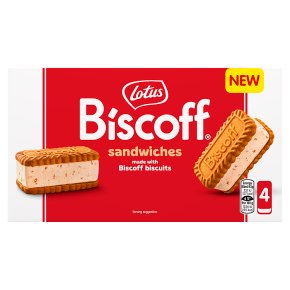 Lotus Biscoff Sandwiches Ice Cream