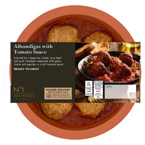 No.1 Albondigas with Tomato Sauce