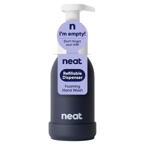 Neat Refillable Foaming Hand Wash Dispenser Midnight 300ml
