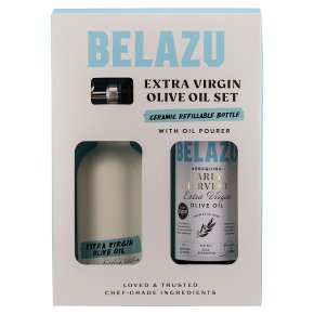 Belazu Extra Virgin Olive Oil Set with Oil Pourer