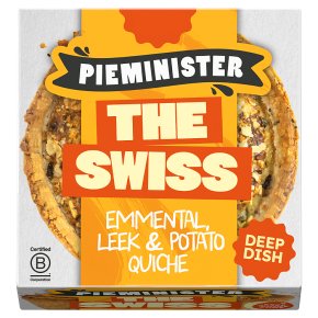 Pieminister The Swiss Emmental & Leek Quiche