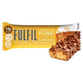 FULFIL Chocolate Peanut & Caramel Vitamin & Protein Bar
