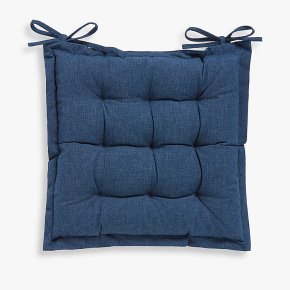 John Lewis Seat Pad Navy