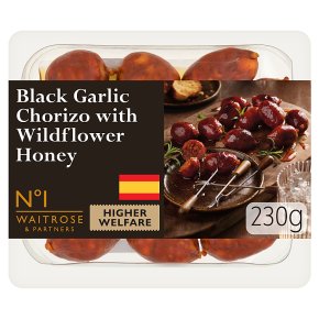 No.1 Black Garlic Chorizo with Wildflower Honey