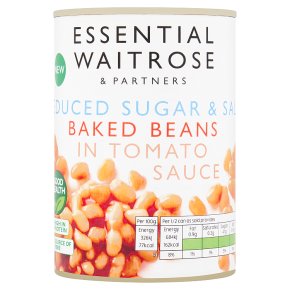 Essential Reduced Salt & Sugar Baked Beans in Tomato Sauce