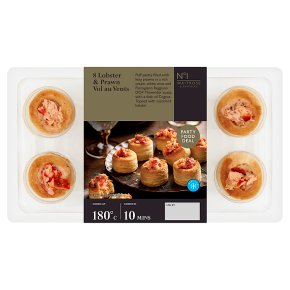 No.1 8 Lobster & Prawn Vol Au Vents