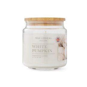 Wax Lyrical Candle, Medium Jar, White Pumpkin