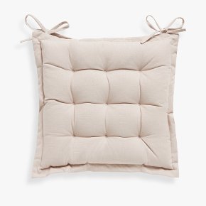 John Lewis Seat Pad Greige