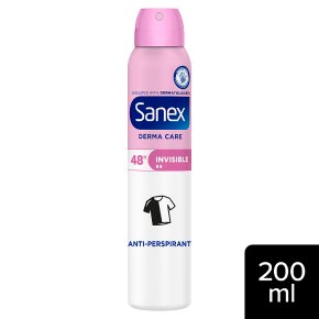Sanex Derma Care+ Invisible 48-Hour Spray Deodorant