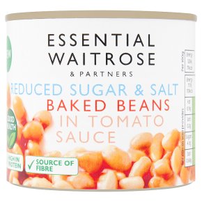 Essential Reduced Salt & Sugar Baked Beans in Tomato Sauce