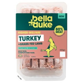 Bella & Duke 100% Raw Turkey Adult