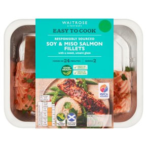 Easy to Cook Soy Miso Salmon Fillets