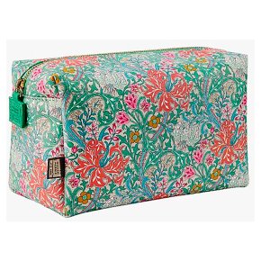 William Morris At Home Large Vegan Leather Wash Bag