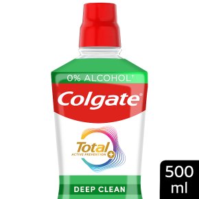 Colgate Total Deep Clean Spearmint Mouthwash