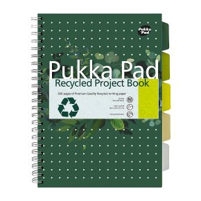 Pukka Divider Notebook A4