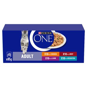 Purina One Mini Fillets Mixed Selection in Gravy Cat Food