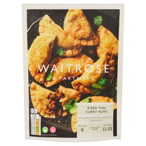 Waitrose 8 Red Thai Curry Puffs