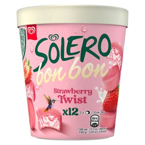 Solero Strawberry Twist Bon Bons