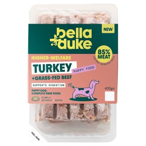 Bella & Duke Raw Turkey for Puppies