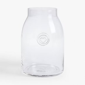 John Lewis Jam Jar Vase, Large
