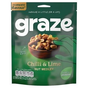 Graze Chilli & Lime Nut Medley
