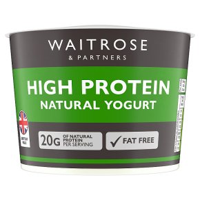 Waitrose High Protein Natural Yogurt