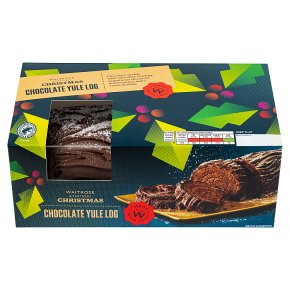 Waitrose Xmas Chocolate Yule Log