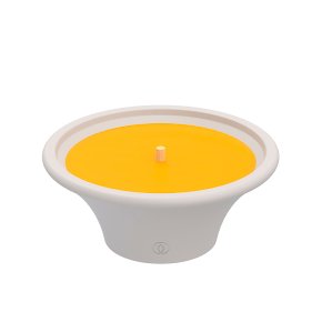 Spaas Citronella Outdoor Candle, Vivid Yellow
