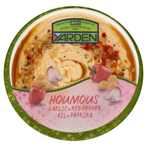 Yarden Houmous with Garlic & Red Pepper