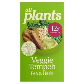 all plants Veggie Tempeh Pea & Herb