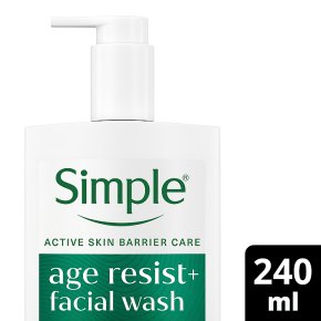 Simple Age Resist+ Facial Wash