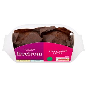 Waitrose Free From Sticky Toffee Muffins