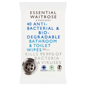 Essential Bathroom & Toilet Wipes