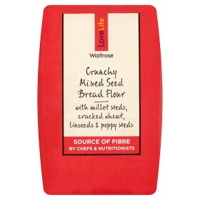 Waitrose LoveLife Crunchy Mixed Seed Bread Flour