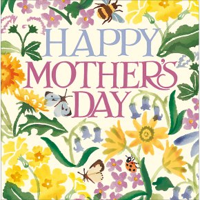 Bees And Butterflies Mother's Day Card