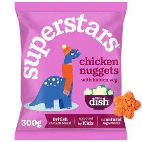 Little Dish Superstars Chicken Nuggets With Hidden Veg
