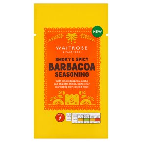 Waitrose Smoky & Spicy Barbocoa Seasoning