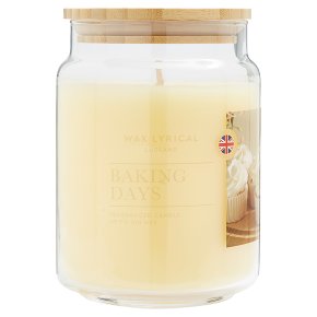 Wax Lyrical Candle, Large Jar, Baking Days