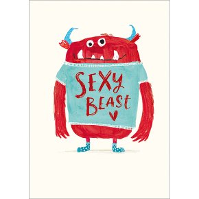 Monster Valentine's Day Card