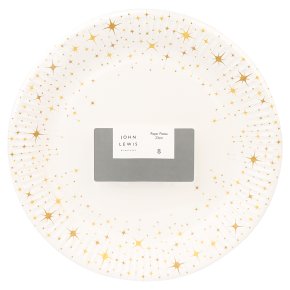 Talking Tables Celebration Stars Plates 8 pack