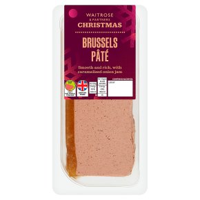 Waitrose Brussels Pâté & Caramelised Onion