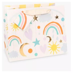 Caroline Gardner Rainbow Baby Land Medium Gift Bag
