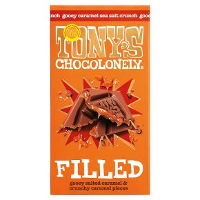 Tony's Chocolonely Filled Gooey Caramel Sea Salt Crunch