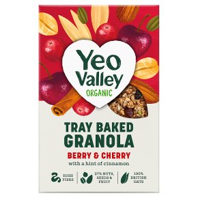 Yeo Valley Organic Tray Baked Granola Berry & Cherry