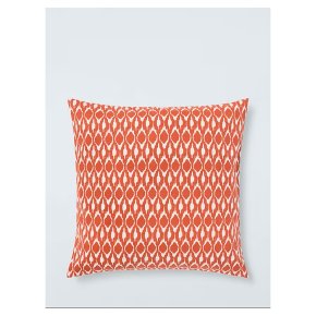 John Lewis Inka Indoor/Outdoor Cushion, Cayenne
